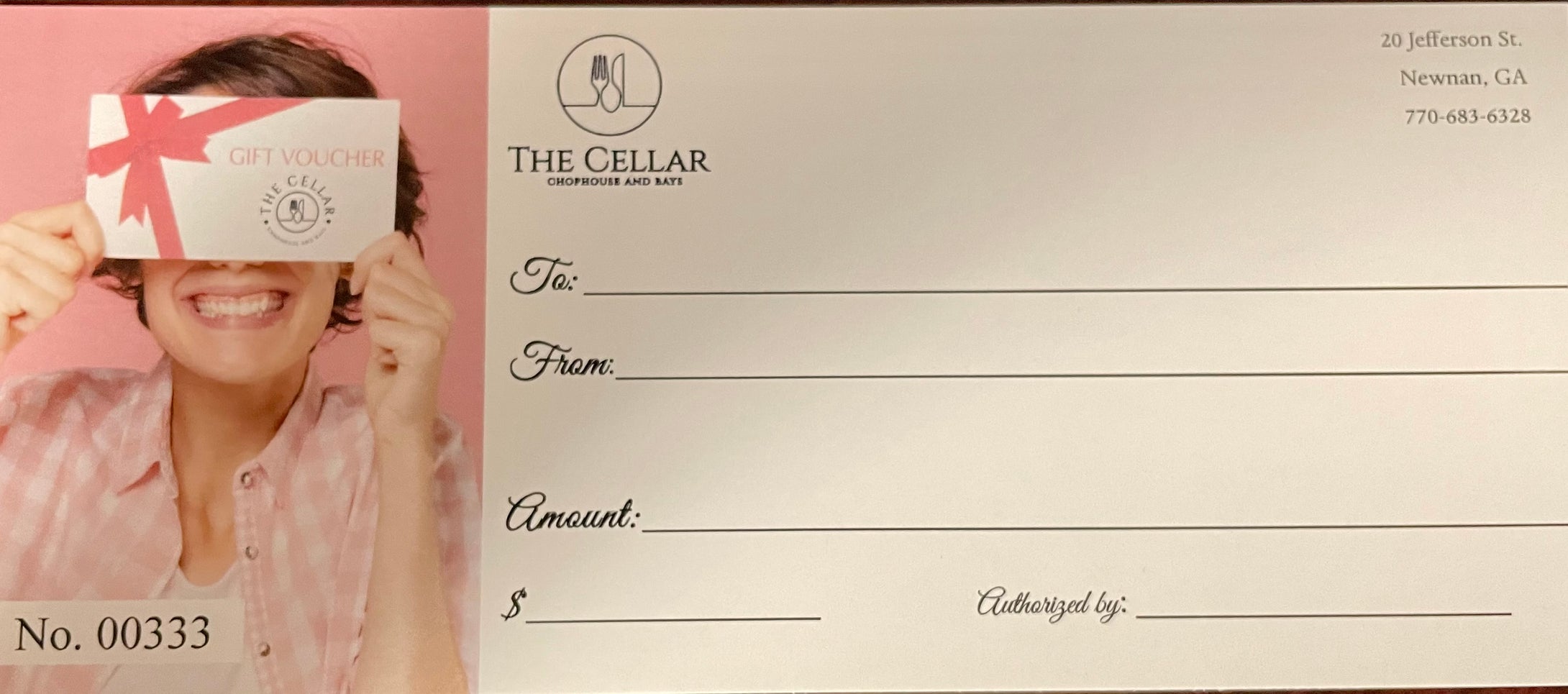 The Cellar Newnan Gift Card